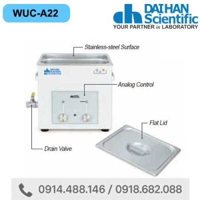 Bể rửa siêu âm analog 22 lít DAIHAN WUC-A22