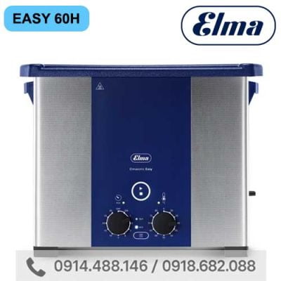 Bể rửa siêu âm gia nhiệt 5,9 lít ELMA EASY 60H