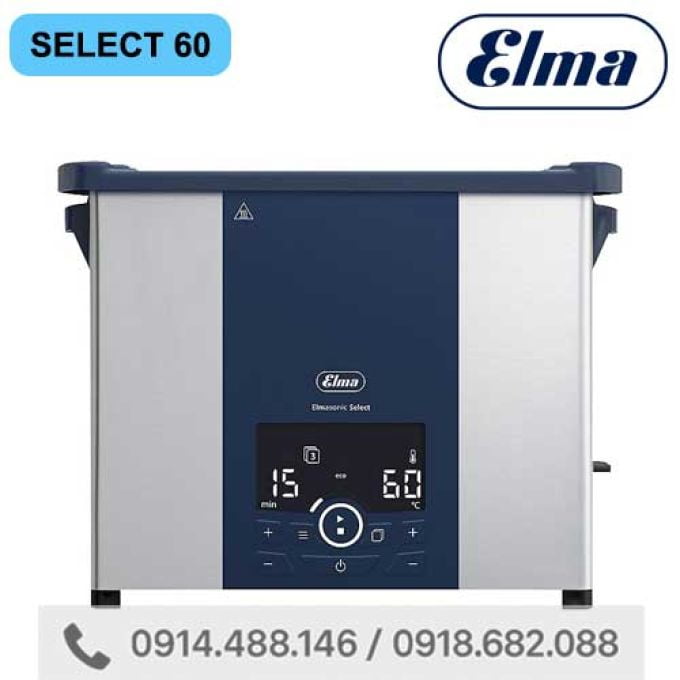 Bể rửa siêu âm 5,9 lít ELMA SELECT 60
