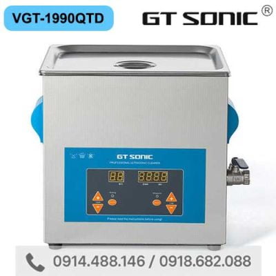 Bể Rửa Siêu Âm Đa Năng 9 lít GT SONIC VGT-1990QTD