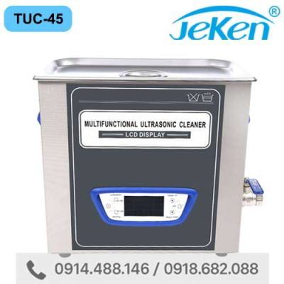 Bể Rửa Siêu Âm Đa Năng 4,5 lít JEKEN TUC-45
