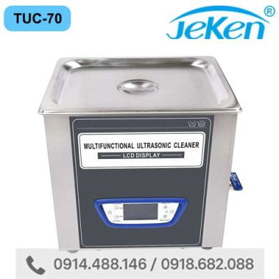 Bể Rửa Siêu Âm Đa Năng 7 lít JEKEN TUC-70