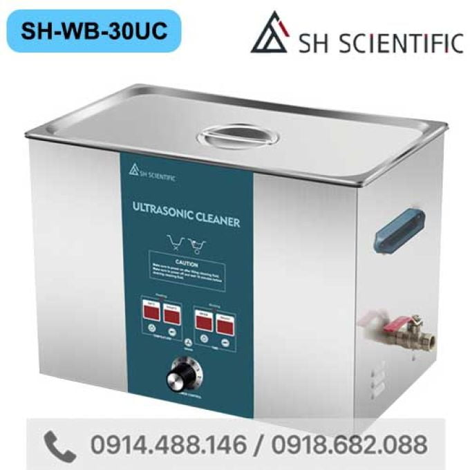 Bể Rửa Siêu Âm Đa Năng 30 lít SH SCIENTIFIC SH-WB-30UC