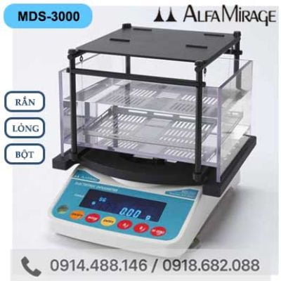 Cân Đo Tỷ Trọng 2 Số ALFA MIRAGE MDS-3000 (3000g/0.01g/cm3)