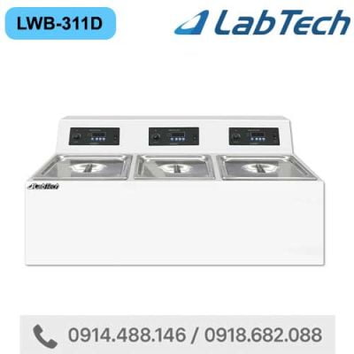 Bể Cách Thủy 3 Ngăn 3x11 Lít LABTECH LWB-311D
