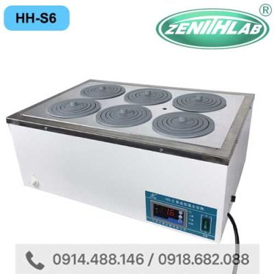 Bể Cách Thủy 6 Vị Trí ZENITH LAB HH-S6