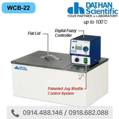 Bể Điều Nhiệt Tuần Hoàn 22 Lít DAIHAN WCB-22