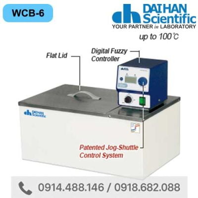 Bể Điều Nhiệt Tuần Hoàn 6 Lít DAIHAN WCB-6